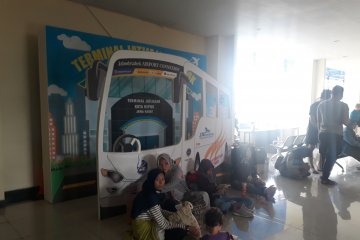 Dinkes Depok periksa kesehatan sopir bus mudik