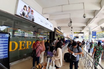 H-3 Lebaran, volume penumpang di Bandara Halim meningkat signifikan