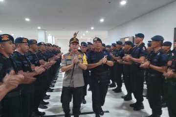 Kapolda tatap muka dengan personel Brimob