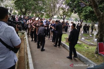 Paspampres sempat sterilkan lokasi makam Ani Yudhoyono