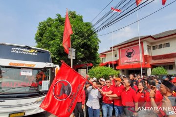 PDIP berangkatkan pemudik Lebaran tujuan Sumatera dan Jawa