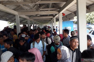 Pos Kesehatan Pelabuhan Tanjungkalian tangani 82 pemudik