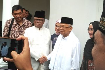 Ma'ruf Amin berharap tokoh nasional warisi jiwa besar dan negarawan