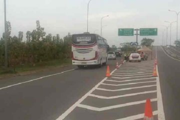 Senin sore Tol Cipali kembali normal, tidak berlaku sistem satu arah