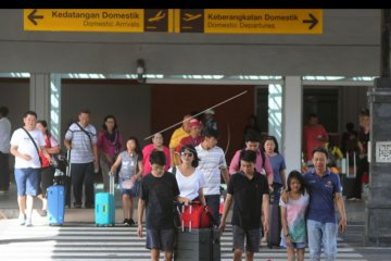 H-2 Lebaran, jumlah penumpang pesawat domestik tinggalkan Bali menurun