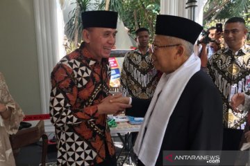 Usai temui Jokowi, Ma'ruf Amin gelar "open house"