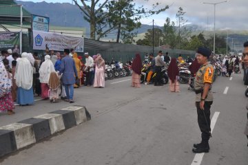 Kapolres : shalat Id di Jayawijaya berlangsung aman