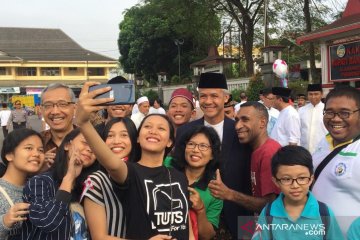 Ganjar Pranowo menjamin situasi Jawa Tengah kondusif
