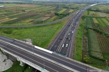 Arus balik di tol Pejagan-Pemalang ramai lancar