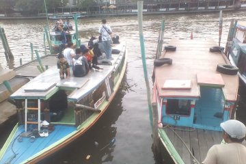 Wisata susur Sungai Martapura ramai kunjungan