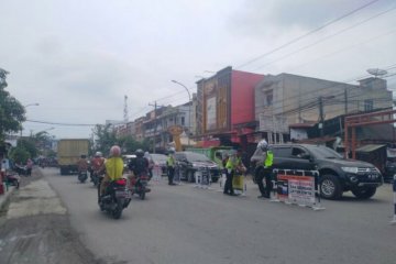 Arus balik Lebaran mulai padati Labuhanbatu Raya