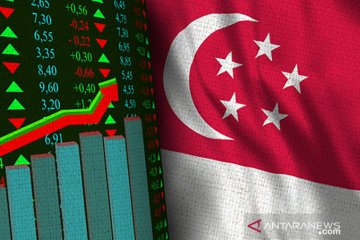 Saham Singapura melonjak, Indeks Straits Times ditutup naik 52,97 poin