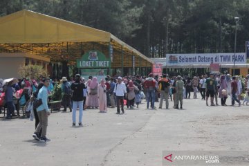 Pengunjung wisata di Puncak Bogor meningkat lima kali lipat