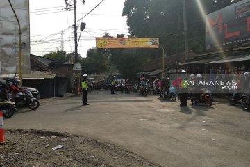 Puncak arus balik, Polres Sukabumi berlakukan rekayasa lalu lintas