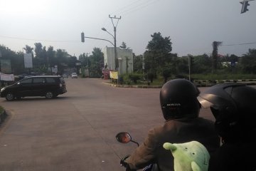 Arus balik jalur Serang - Pandeglang - Lebak padat lancar