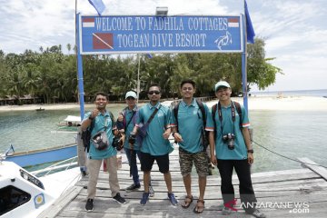 Wisata Kepulauan Togean sepi saat libur Lebaran