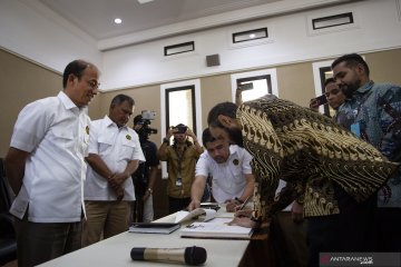 Penandatanganan kontrak bagi hasil gross split WK Anambas