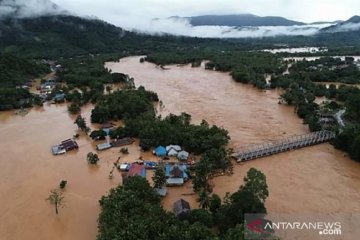 BNPB: Puluhan ribu warga terdampak banjir di Sulawesi