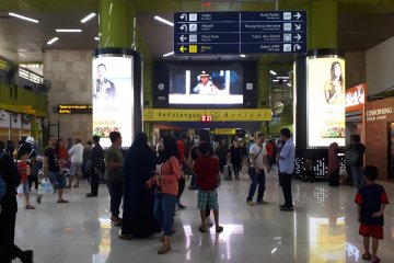 18.953 penumpang tiba di Stasiun Gambir pada H+6 Lebaran