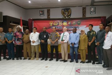 Polda Papua gelar 'coffe morning' dengan pemangku kepentingan