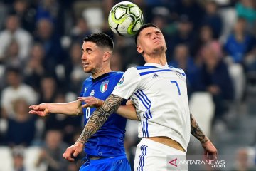 Kalahkan Bosnia, Italia kokoh di puncak klasemen Grup J