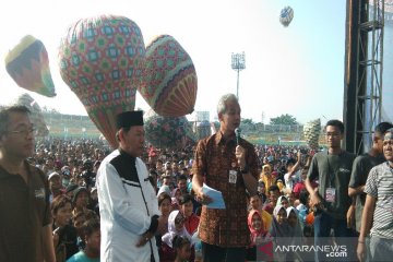Gubernur Jawa Tengah tak akan berkompromi soal pelepasan balon liar