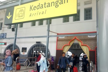 162.668 penumpang tiba di Stasiun Senen hingga H+6 Lebaran