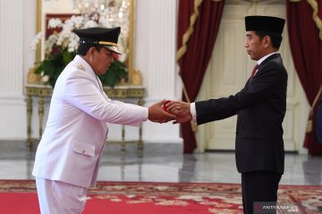 Presiden lantik Gubernur dan Wakil Gubernur Lampung 2019-2024