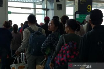 H+6 arus balik di Bandara Internasional Kualanamu berkurang