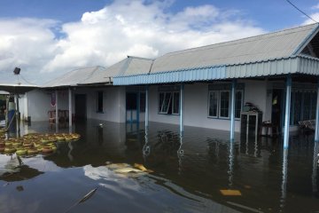 BPBD: Puluhan korban banjir Tanbu bertahan di pengungsian
