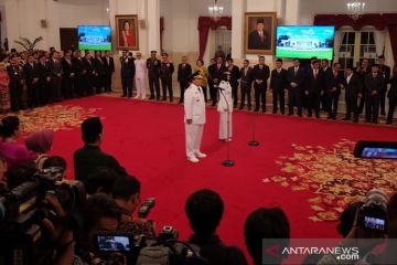 Presiden lantik Gubernur dan Wakil Gubernur Lampung