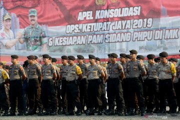 Apel persiapan pengamanan sidang sengketa Pemilu di Mahkamah Konstitusi