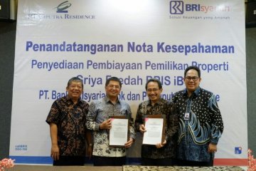 Brisyariah dan Ciputra Residence tanda tangani MoU pembiayaan KPR