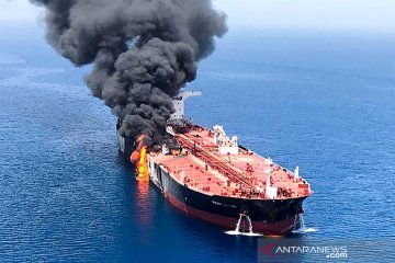 Dua kapal tanker diserang di Teluk Oman
