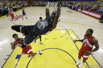 Warriors menjamu Raptors di gim keenam final NBA