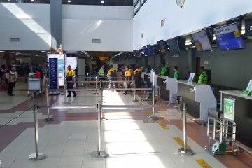 Arus penumpang di Bandara Minangkabau anjlok 33 persen selama Lebaran