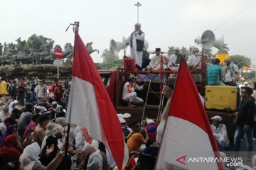 Massa datangi MK guna kawal sidang PHPU