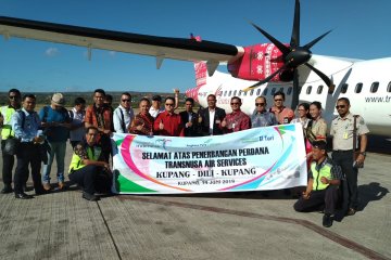 TransNusa mulai terbangi rute internasional Kupang-Dili