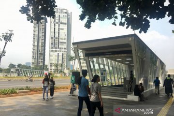 Layanan MRT permudah warga Jakarta datangi Car Free Day