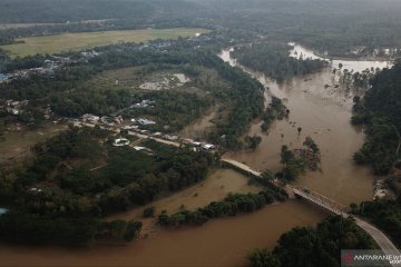 Sebanyak 25 kecamatan masih terendam banjir di Konawe