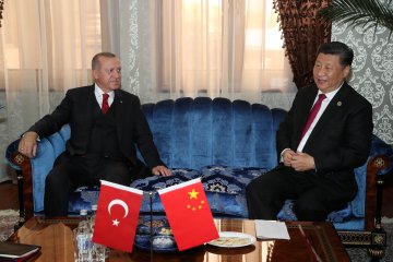 Erdogan dan istri positif Omicron, Xi kirim ucapan simpati