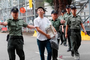 Aktivis Hong Kong Joshua Wong dihukum empat bulan