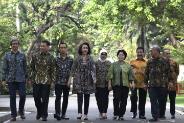 Panitia seleksi calon pimpinan KPK temui presiden Jokowi