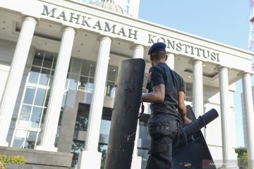 Pengamanan sidang lanjutan sengketa hasil Pilpres di Mahkamah Konstitusi