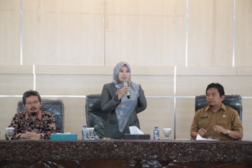 Bupati Pandeglang menerima peserta KKM IPB
