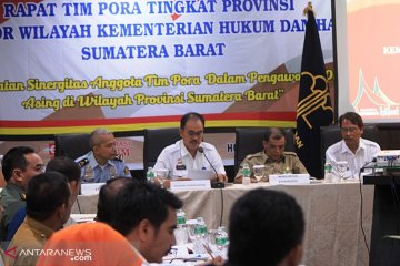 Kemenkumham catat 7.000 perlintasan orang asing ke Sumbar