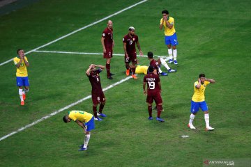 Copa America: Venezuela tahan imbang Brasil 0 - 0
