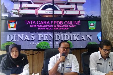 Padang terapkan pendaftaran daring pada penerimaan siswa SD
