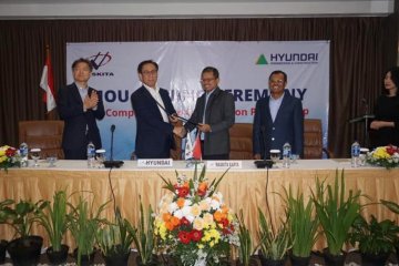 Hyundai gandeng Waskita garap bisnis konstruksi di Indonesia