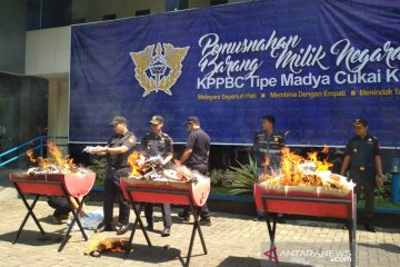 Jepara masih mendominasi lokasi terjadinya pelanggaran rokok ilegal